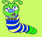 Hi, I'm Willie the Webworm, WWW for short